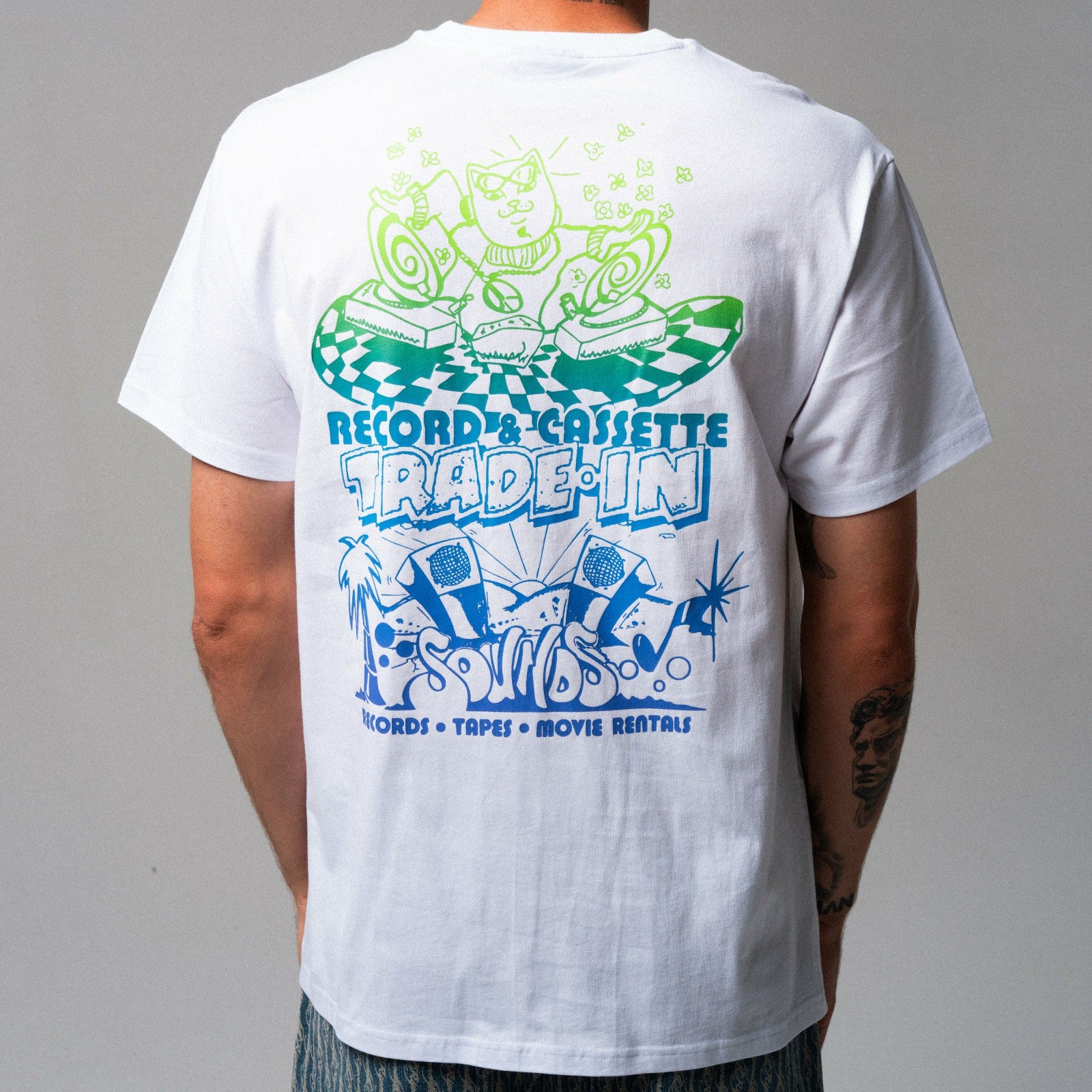 Sounds Tee (White) - Ripndip
