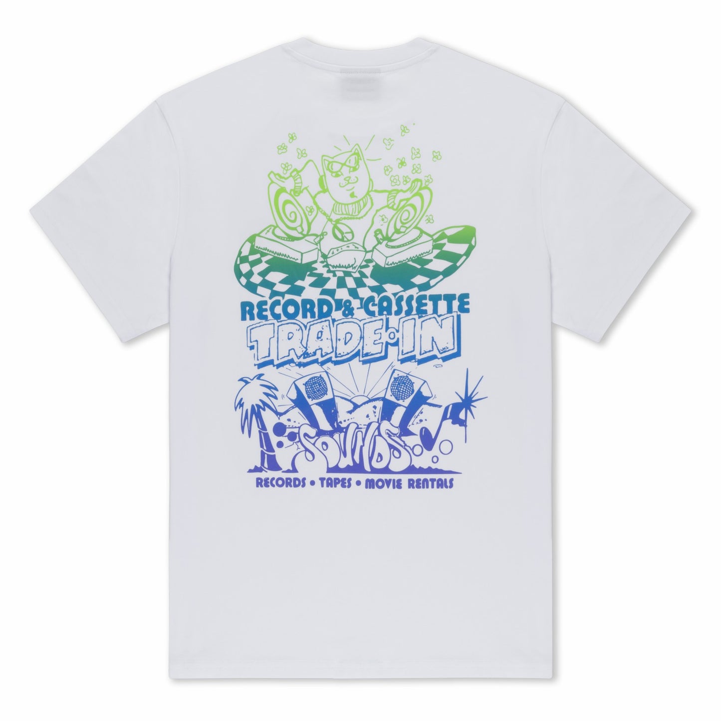 Sounds Tee (White) - Ripndip