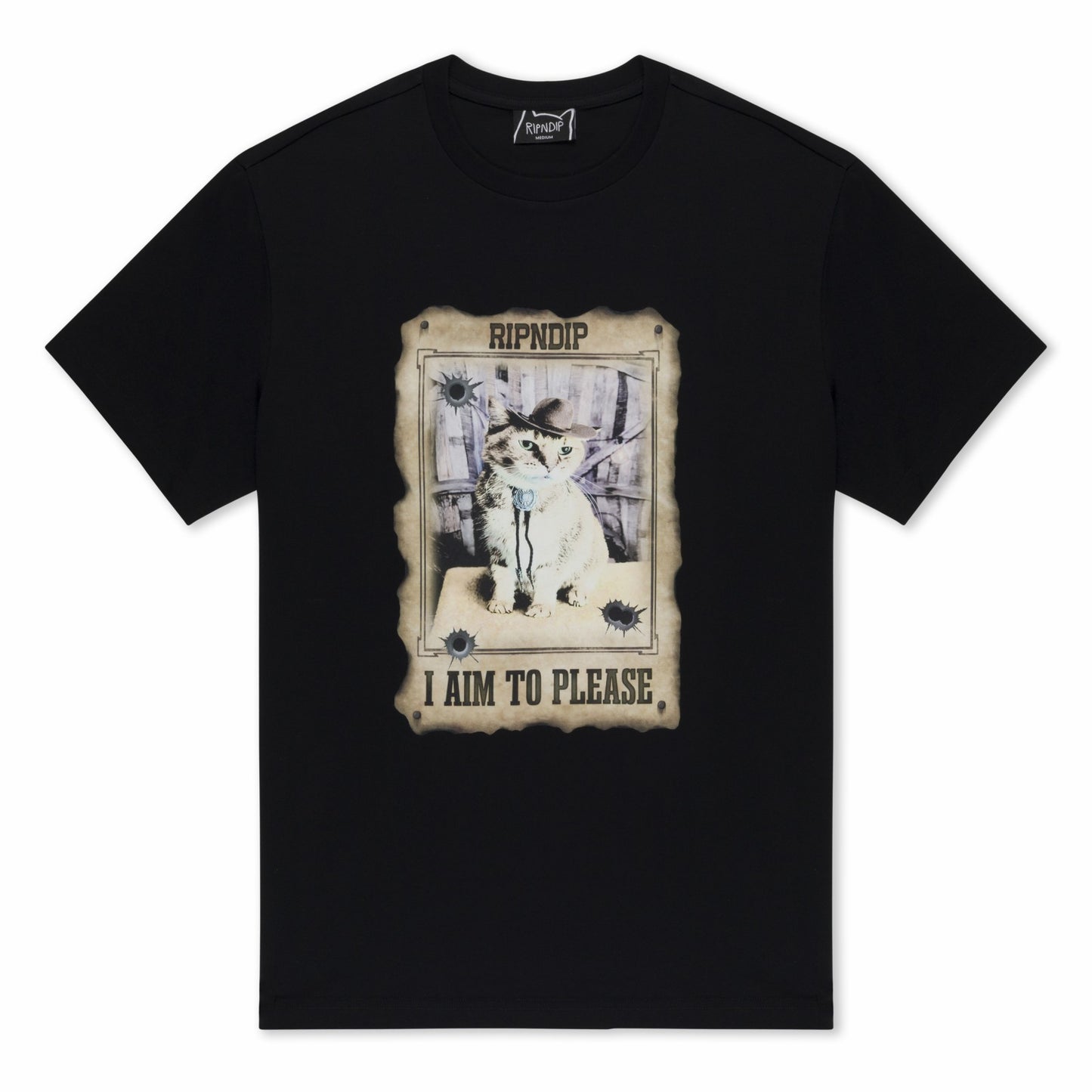 Most Wanted Tee (Black) - Ripndip