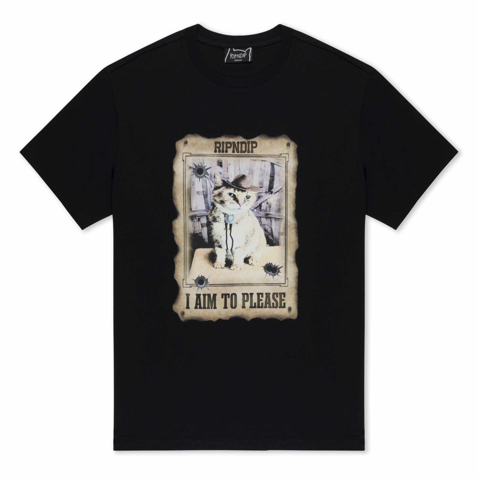 Most Wanted Tee (Black) - Ripndip