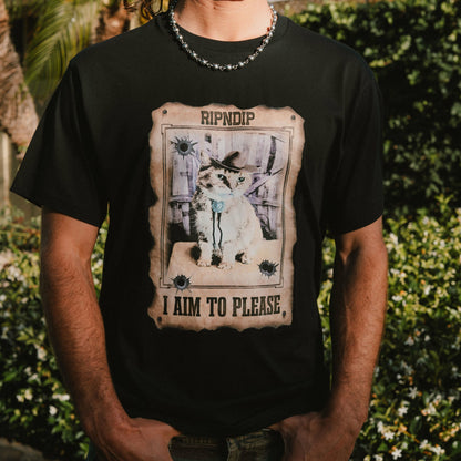 Most Wanted Tee (Black) - Ripndip