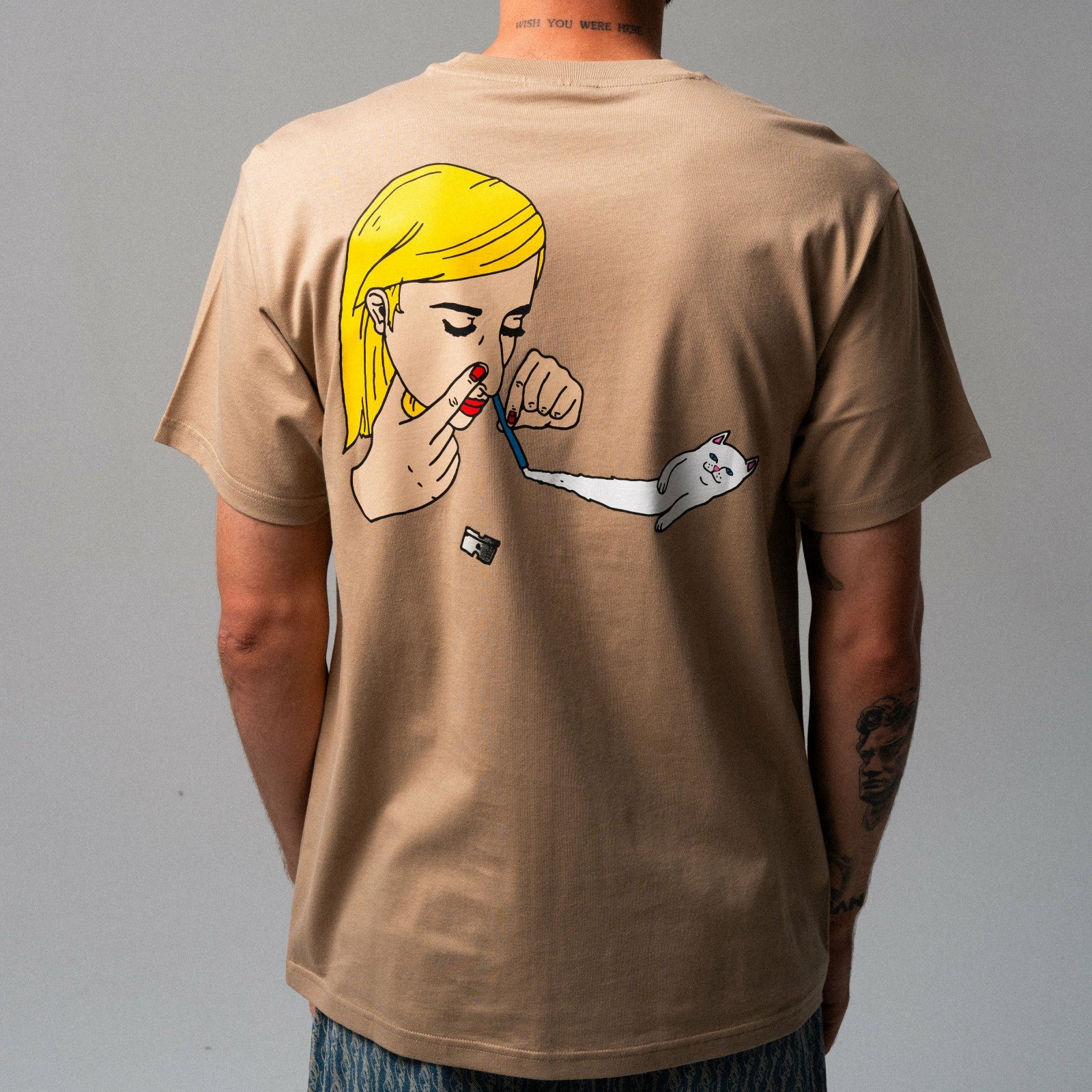 Coco Nerm Tee (Tan) - Ripndip