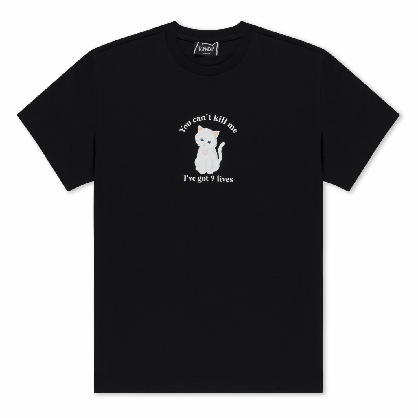 9 Lives Tee (Black) - Ripndip