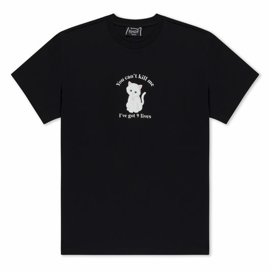 9 Lives Tee (Black) - Ripndip