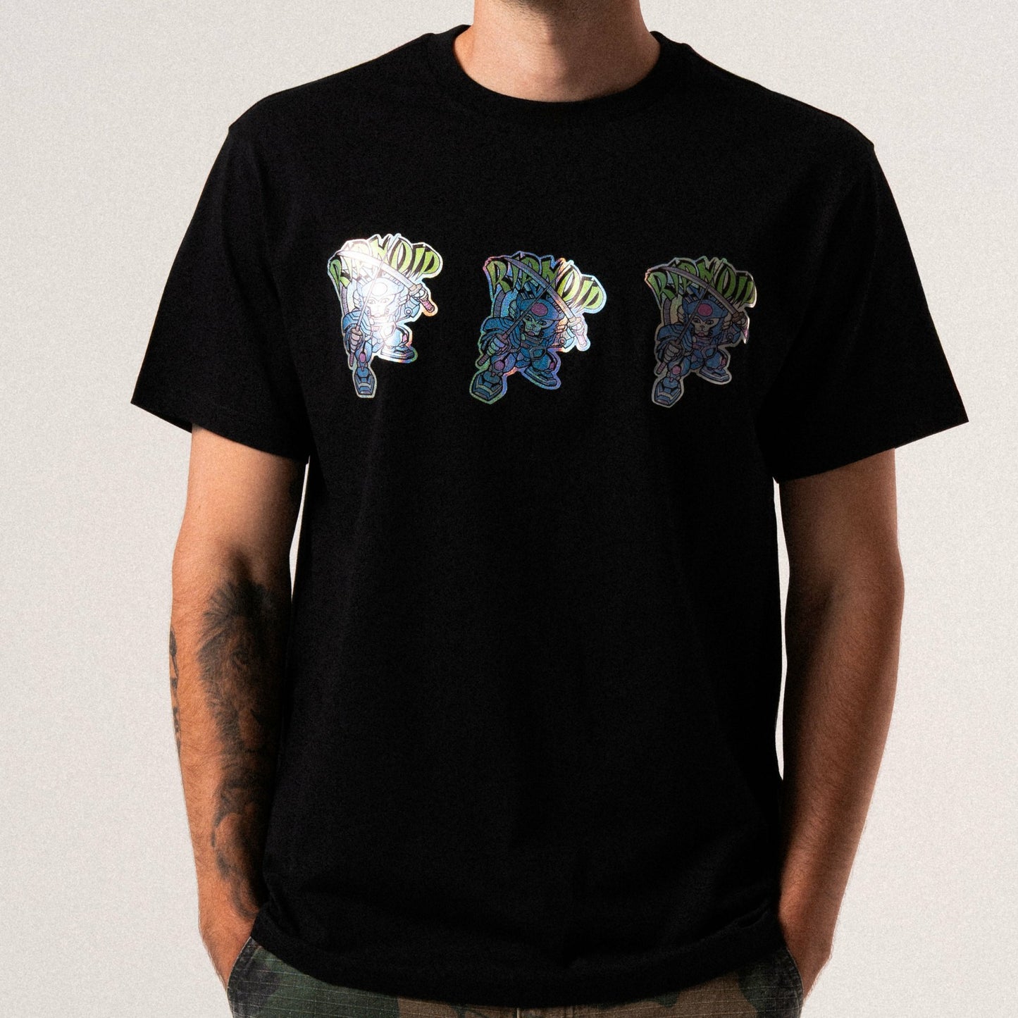 Robo Samurai Tee (Black) - Ripndip