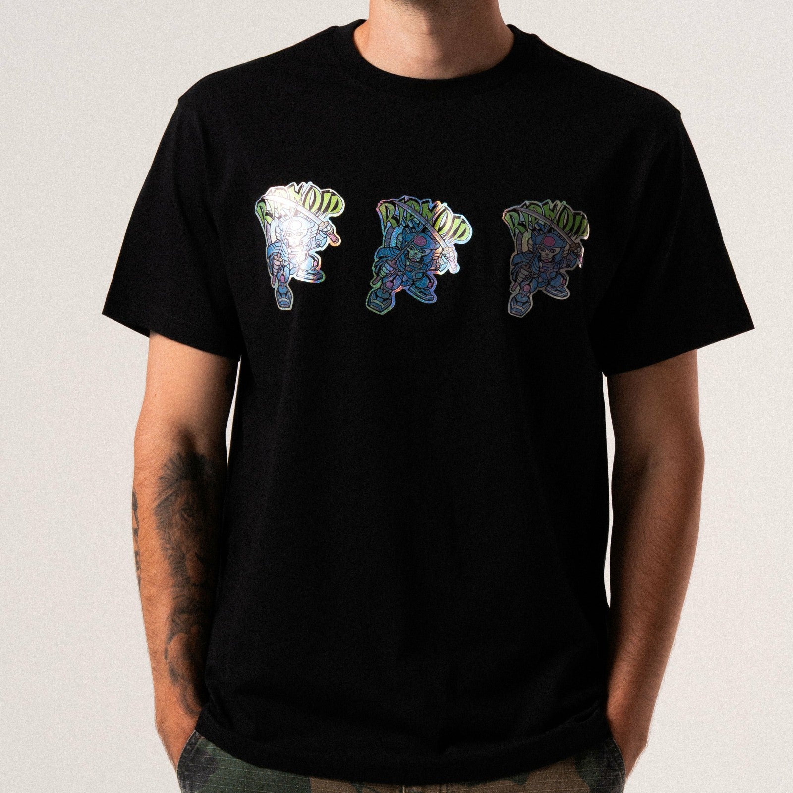 Robo Samurai Tee (Black) - Ripndip