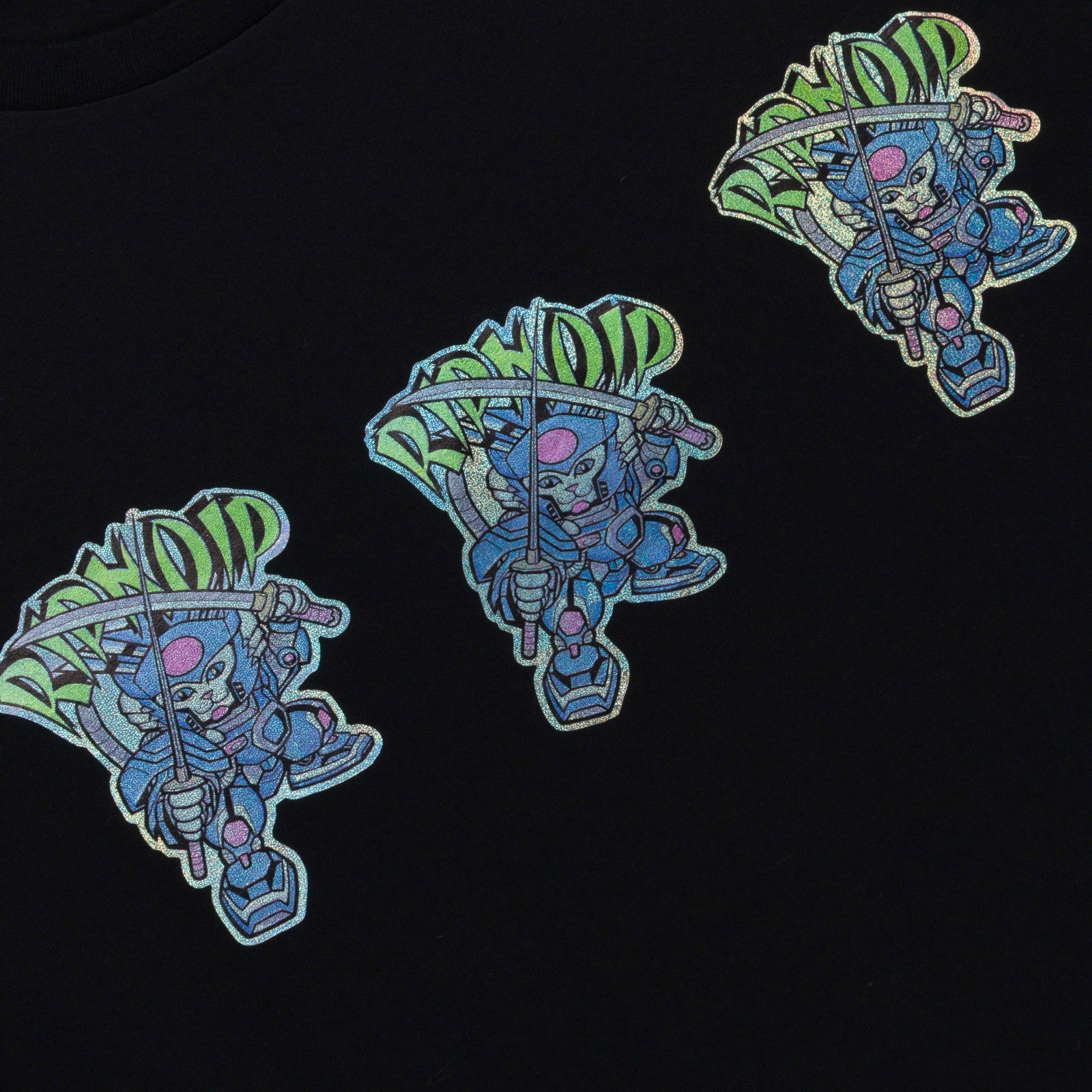Robo Samurai Tee (Black) - Ripndip