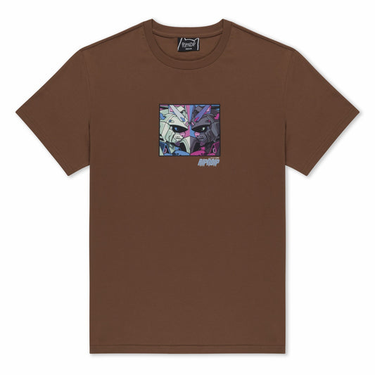 Nermbots Tee (Brown) - Ripndip