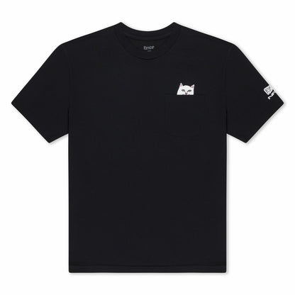 Ripndip x NRG Lord Nermal Pocket Tee (Black) - Ripndip