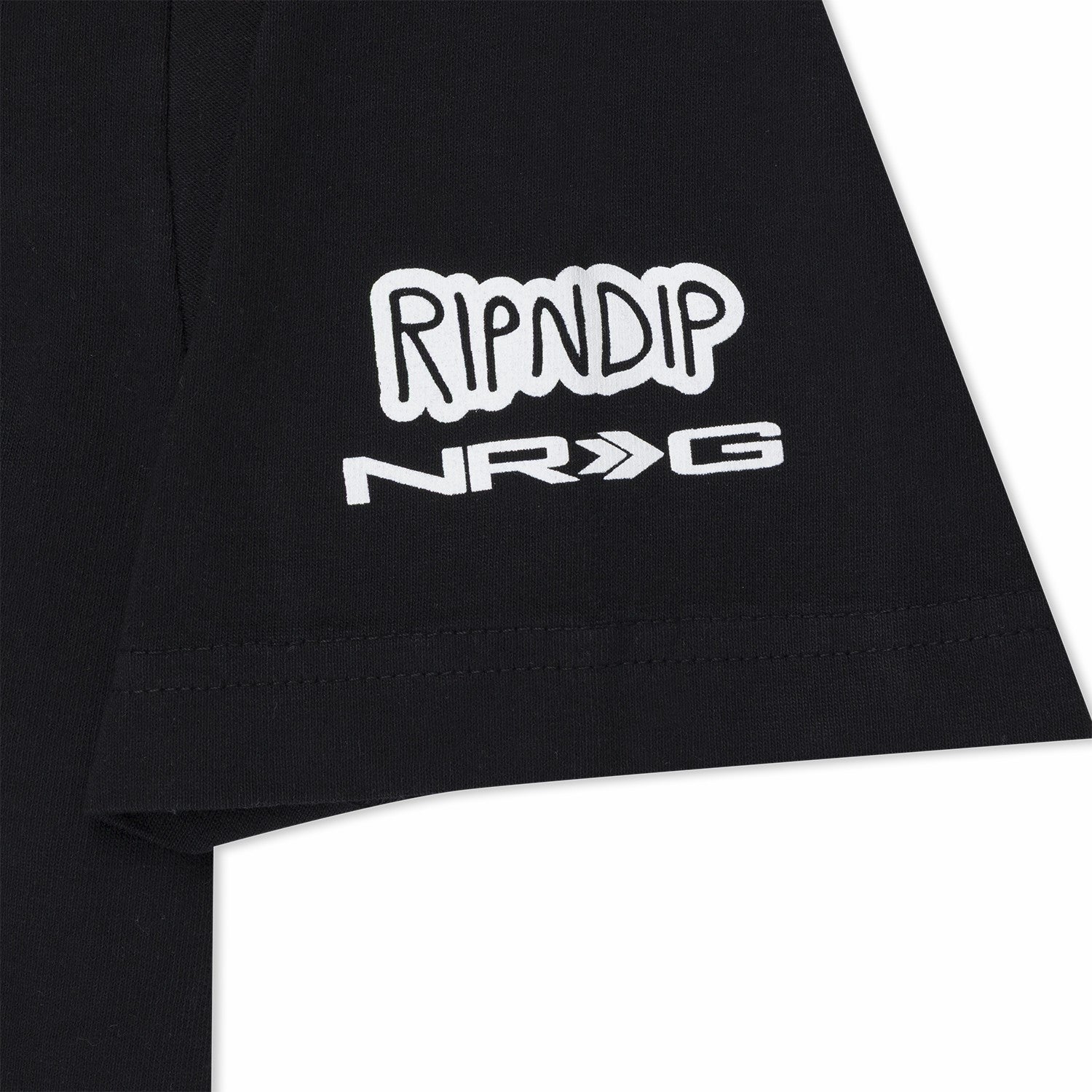 Ripndip x NRG Lord Nermal Pocket Tee (Black) - Ripndip
