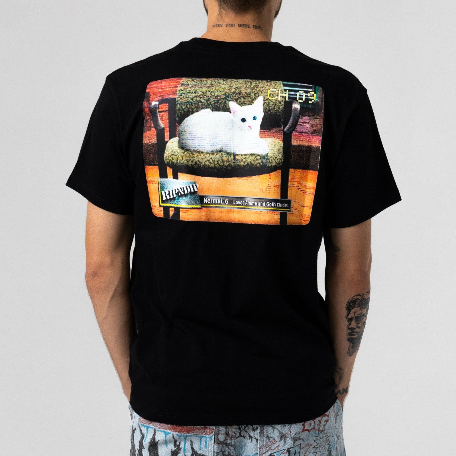 Talk Show Tee (Black) - Ripndip
