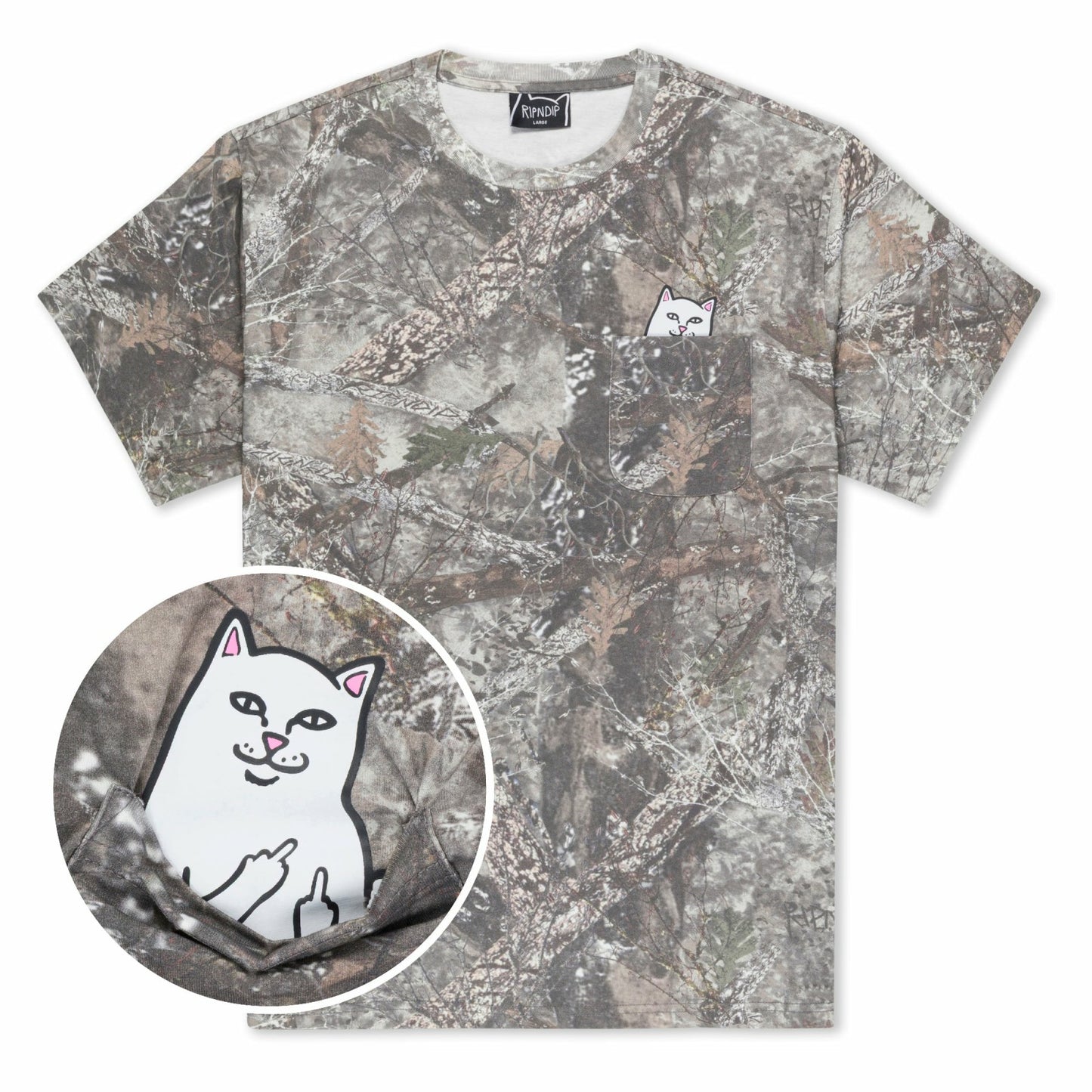 Lord Nermal Pocket Tee (Nerm Tree Camo) - Ripndip