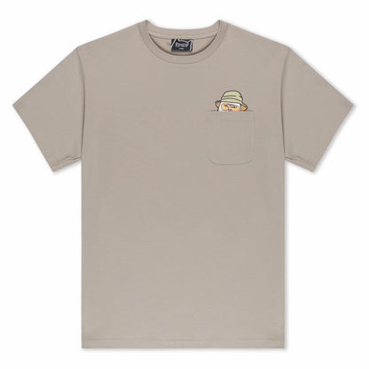 Nermal S Thompson Pocket Tee (Tan) - Ripndip