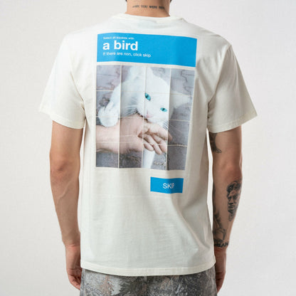 A Bird Tee (Bone) - Ripndip