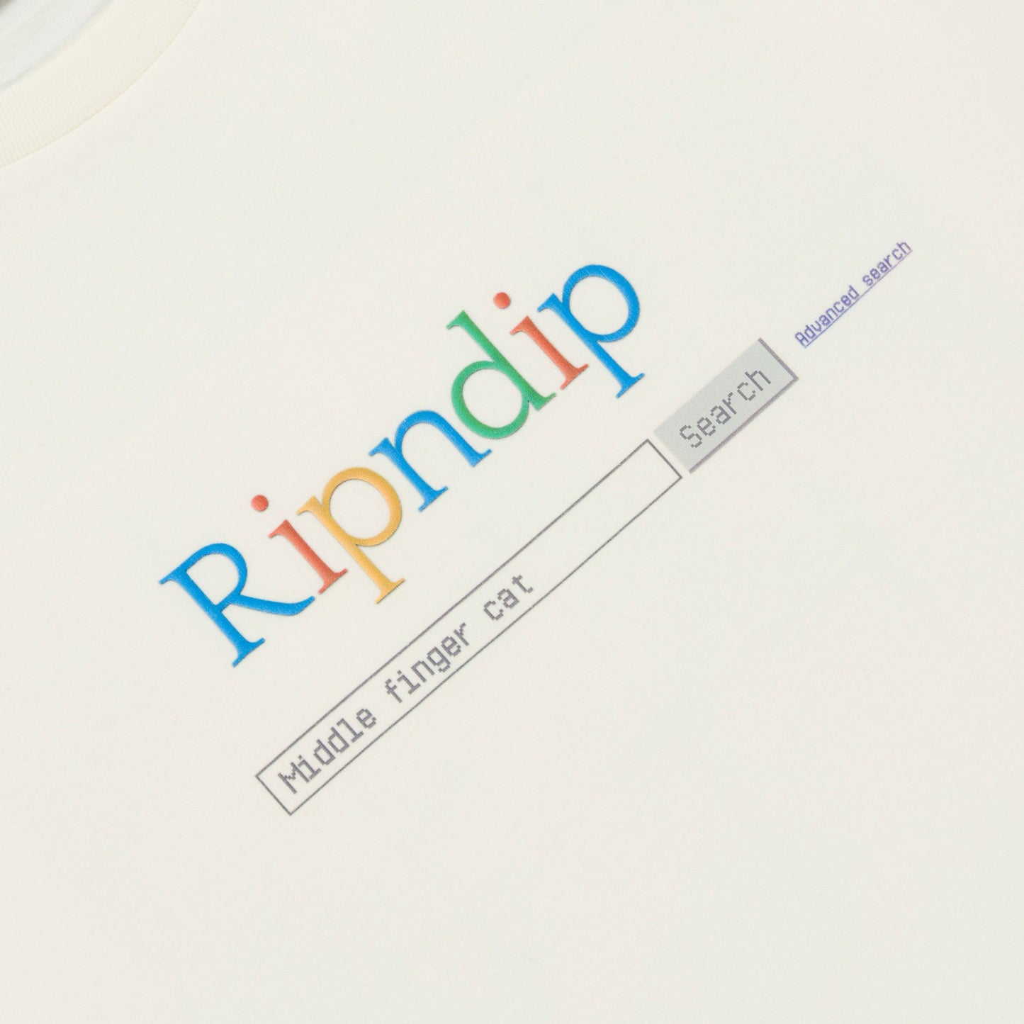 A Bird Tee (Bone) - Ripndip