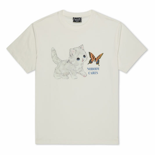 Nobody Cares Tee (Bone) - Ripndip