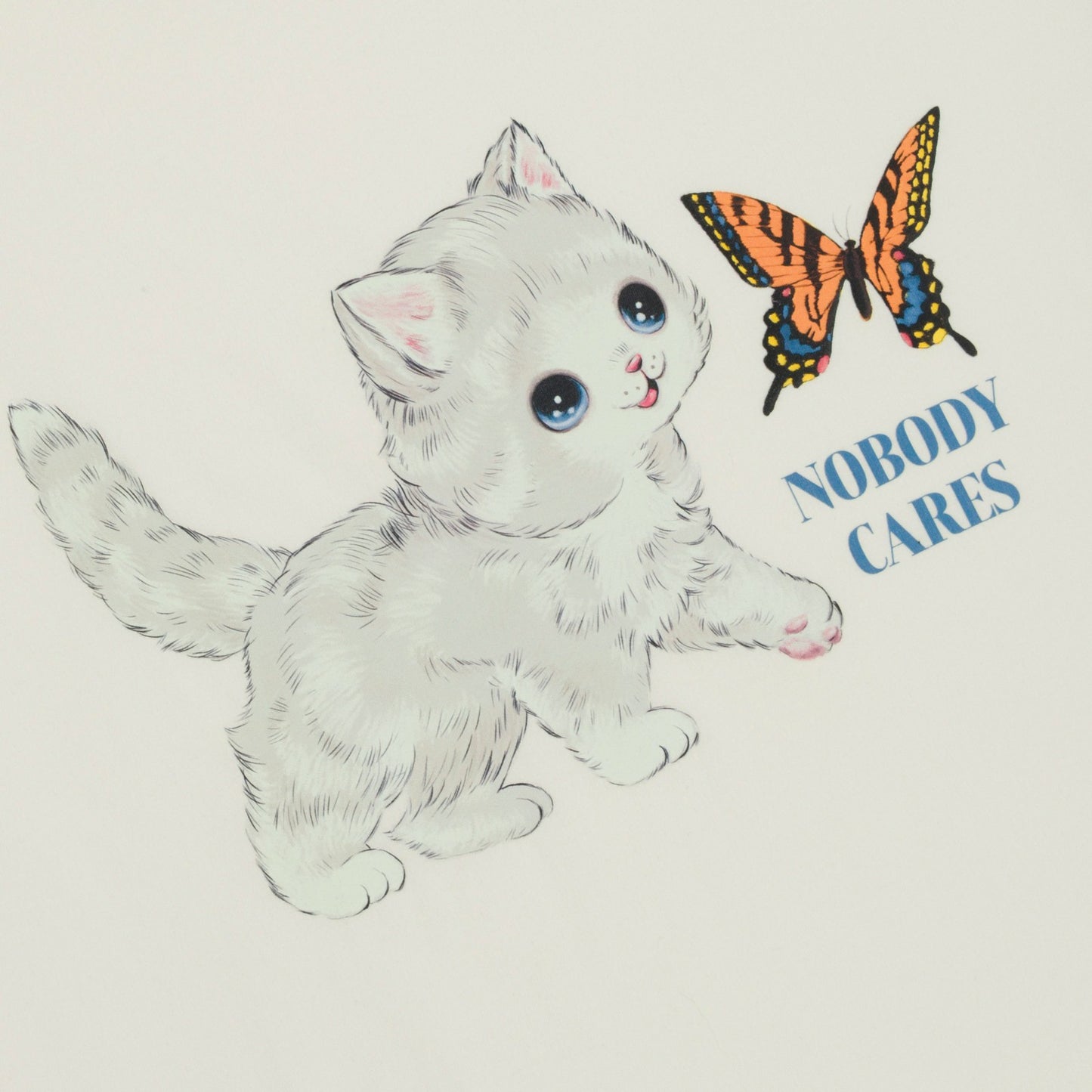 Nobody Cares Tee (Bone) - Ripndip
