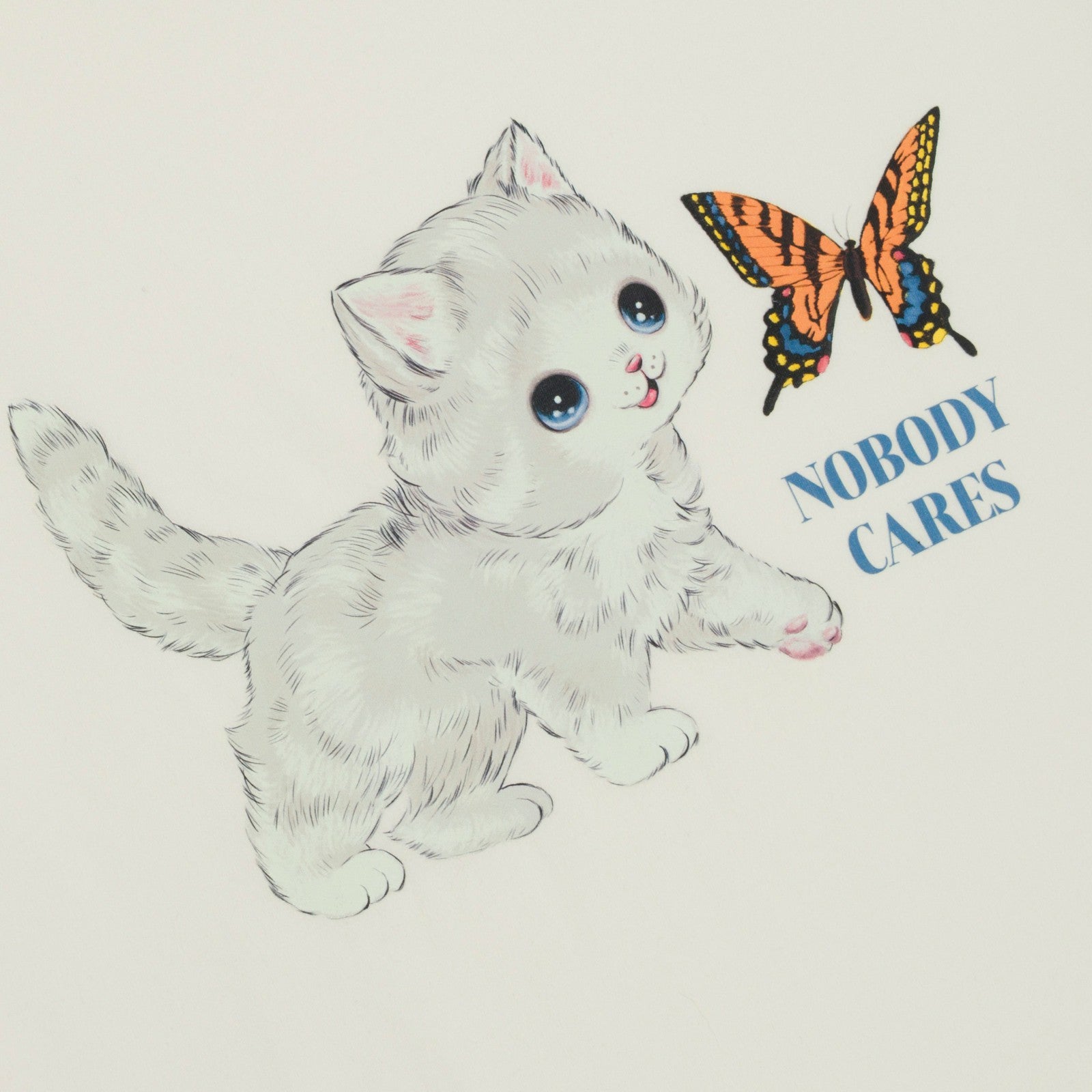 Nobody Cares Tee (Bone) - Ripndip