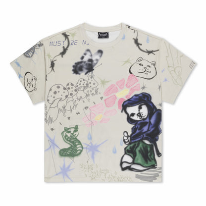 Goosebumps Tee (Bone) - Ripndip
