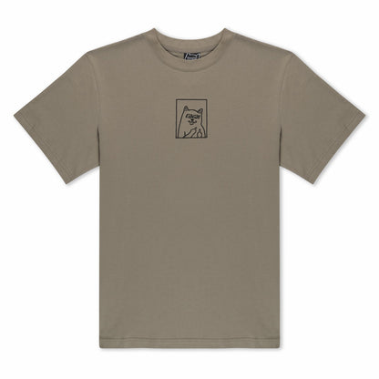 Lakai + Ripndip Lord Nermal Tee (Gray) - Ripndip