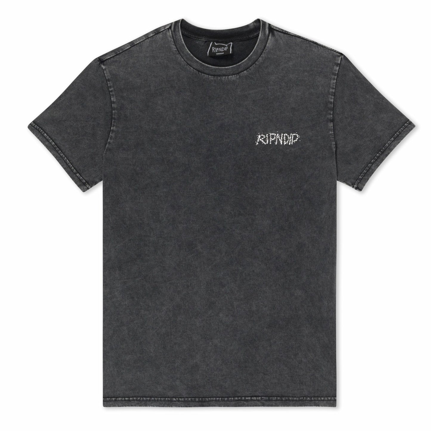 You Are Here Tee (Black Vintage Wash) - Ripndip