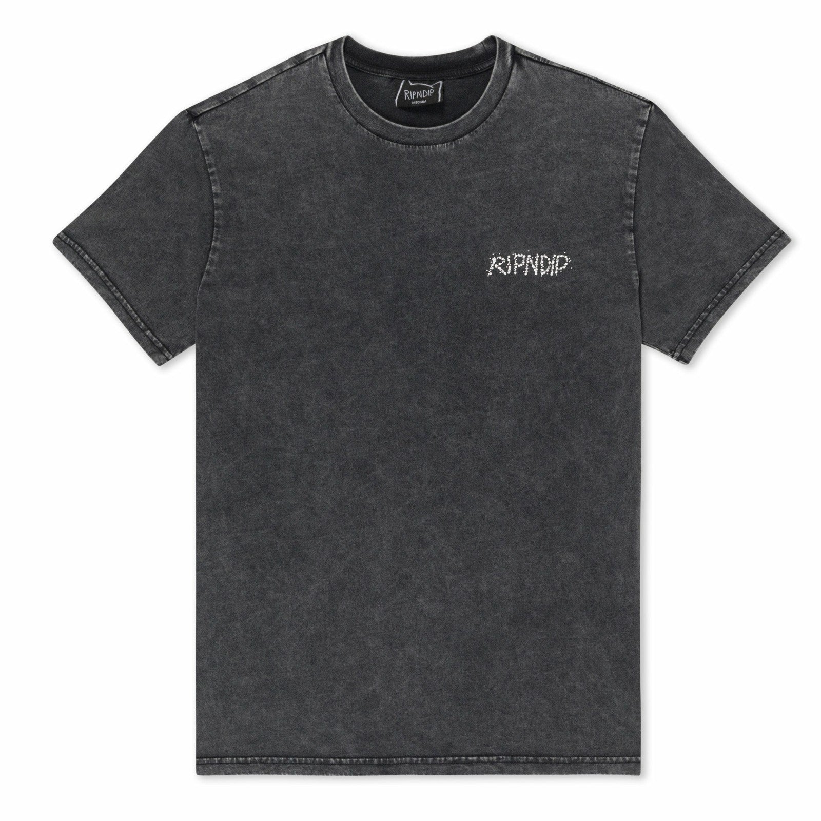 You Are Here Tee (Black Vintage Wash) - Ripndip