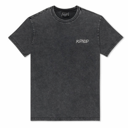 You Are Here Tee (Black Vintage Wash) - Ripndip