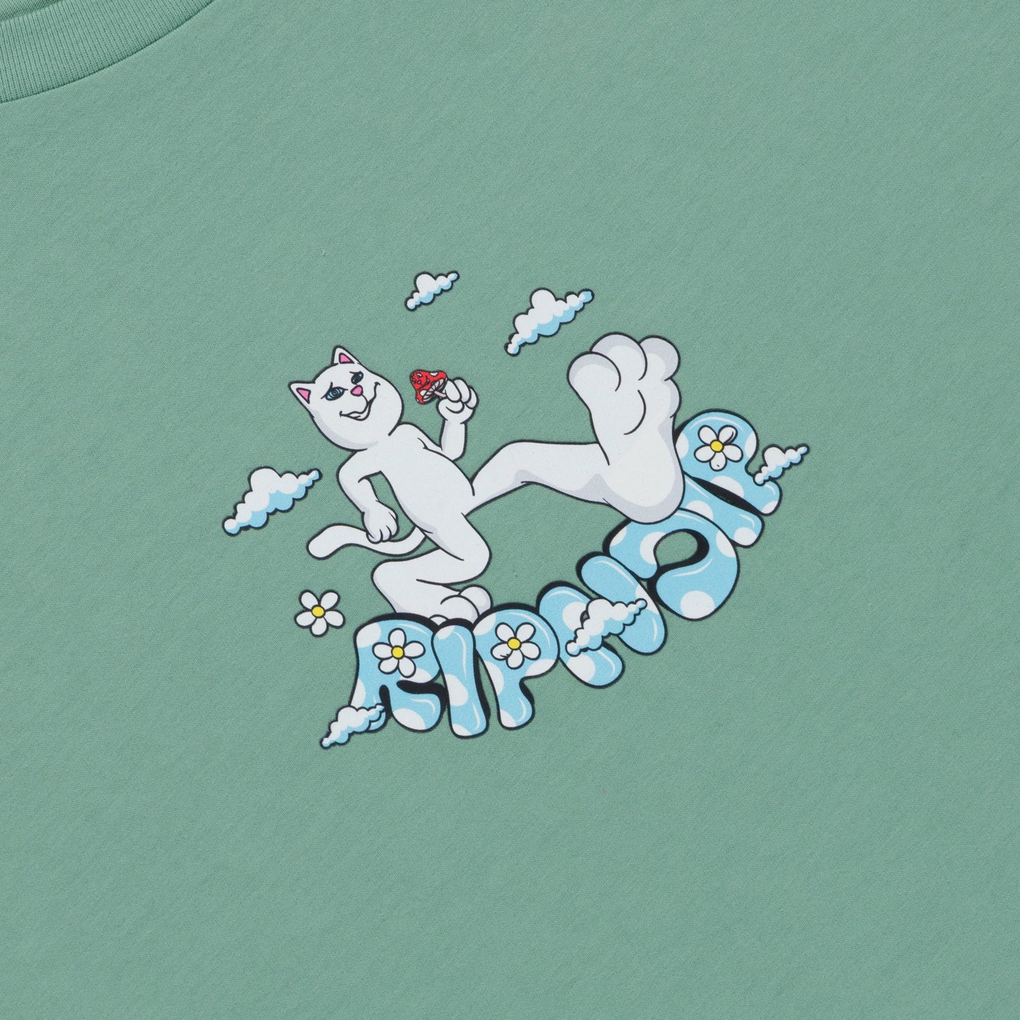Heaven To Me Tee (Pine) - Ripndip