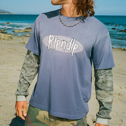 Sic Double Long Sleeve (Slate / Camo) - Ripndip