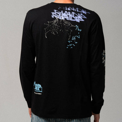 World Wide Madness Long Sleeve (Black) - Ripndip
