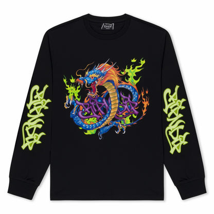 Dragonology Long Sleeve (Black) - Ripndip