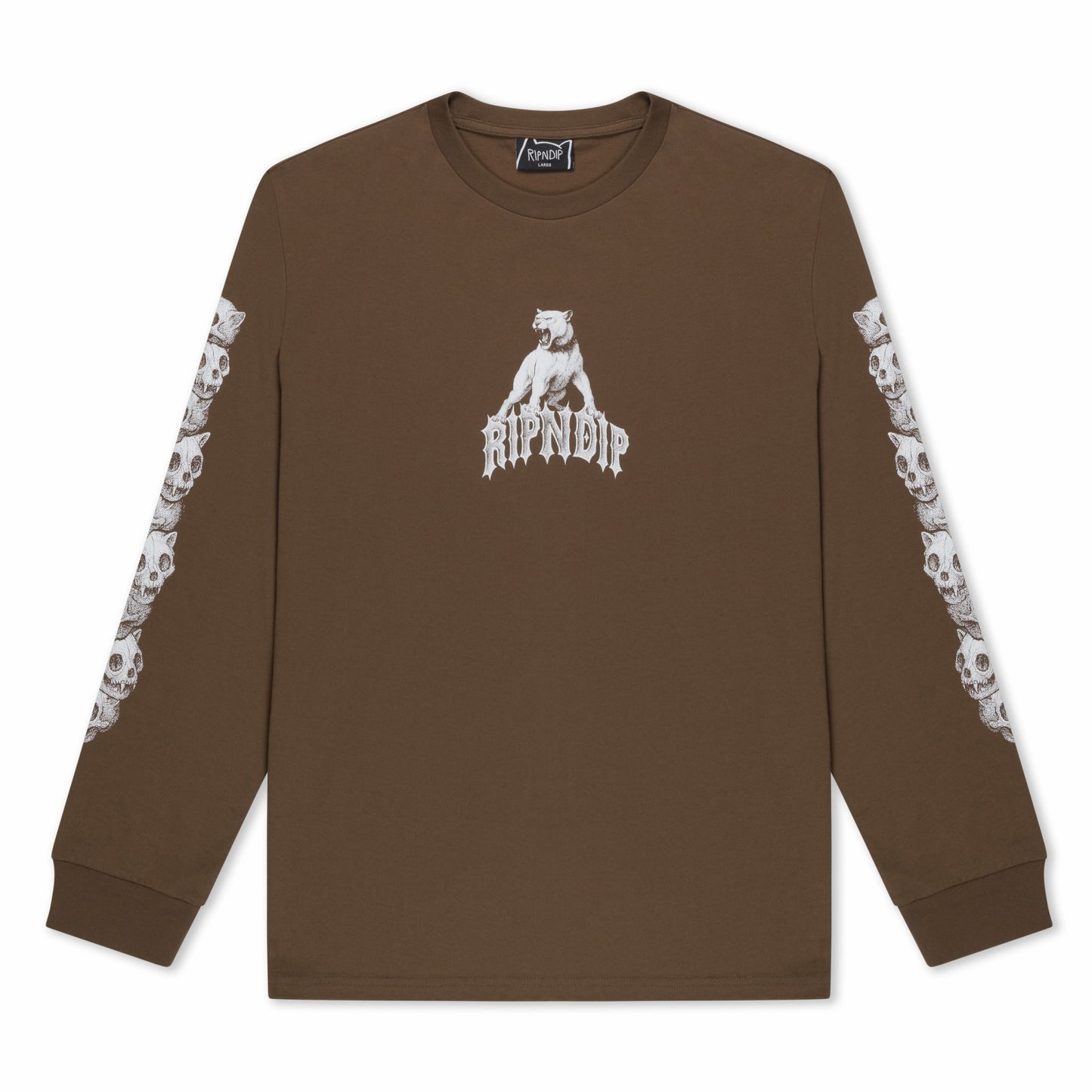 Wasteland Long Sleeve (Brown) - Ripndip