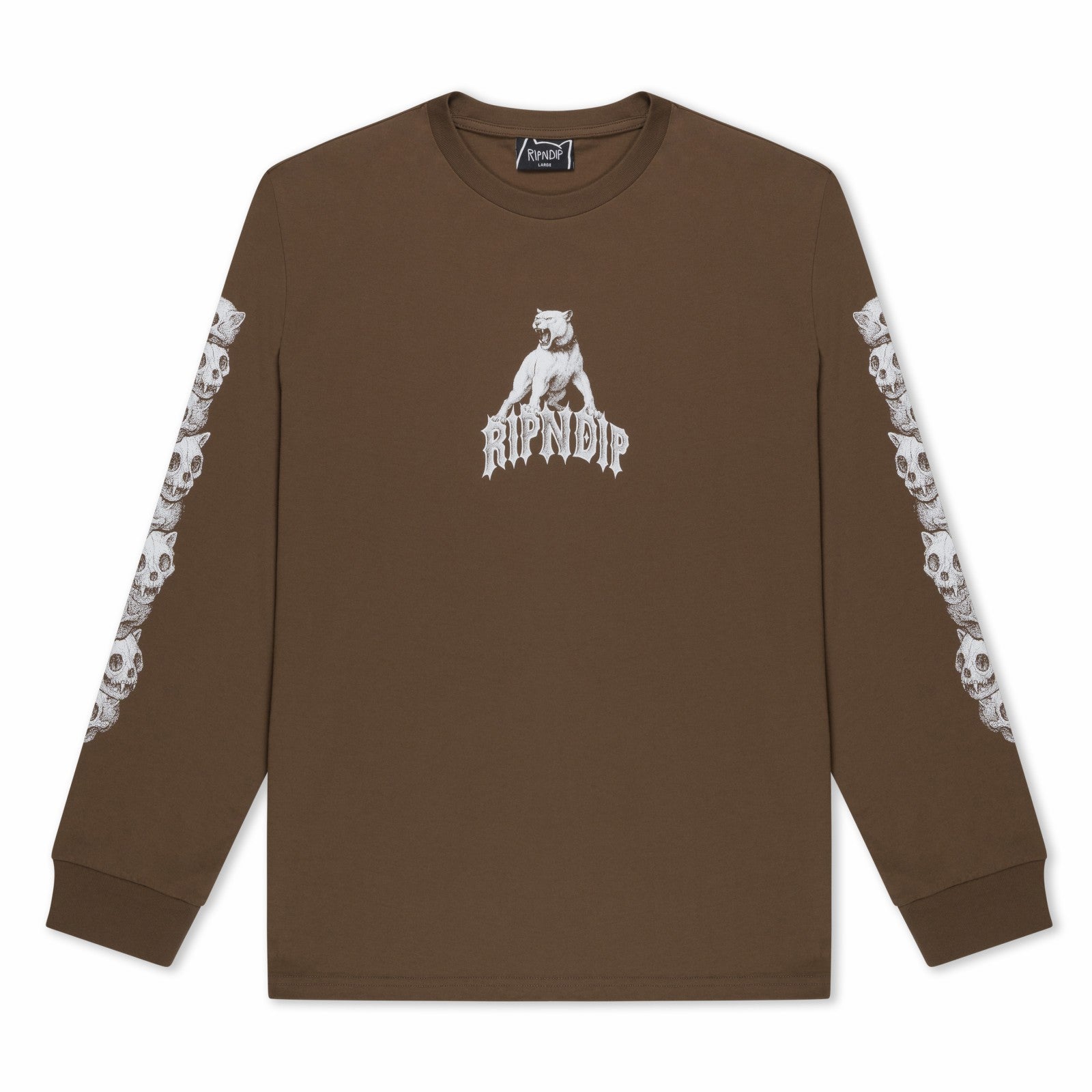 Wasteland Long Sleeve (Brown) - Ripndip