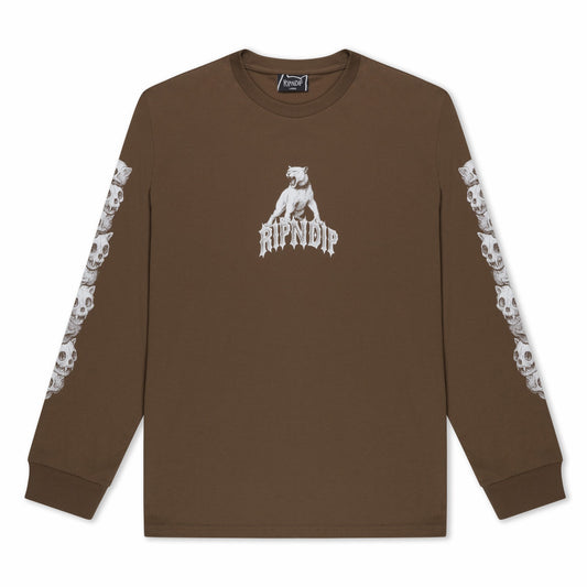 Wasteland Long Sleeve (Brown) - Ripndip