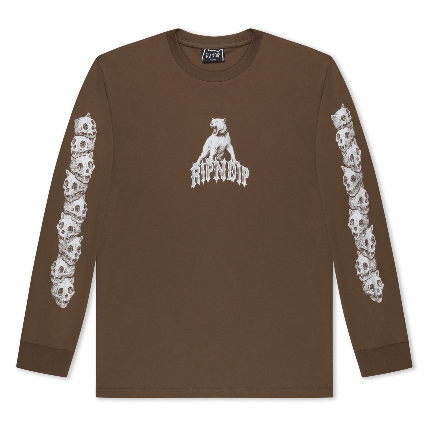 Wasteland Long Sleeve (Brown) - Ripndip