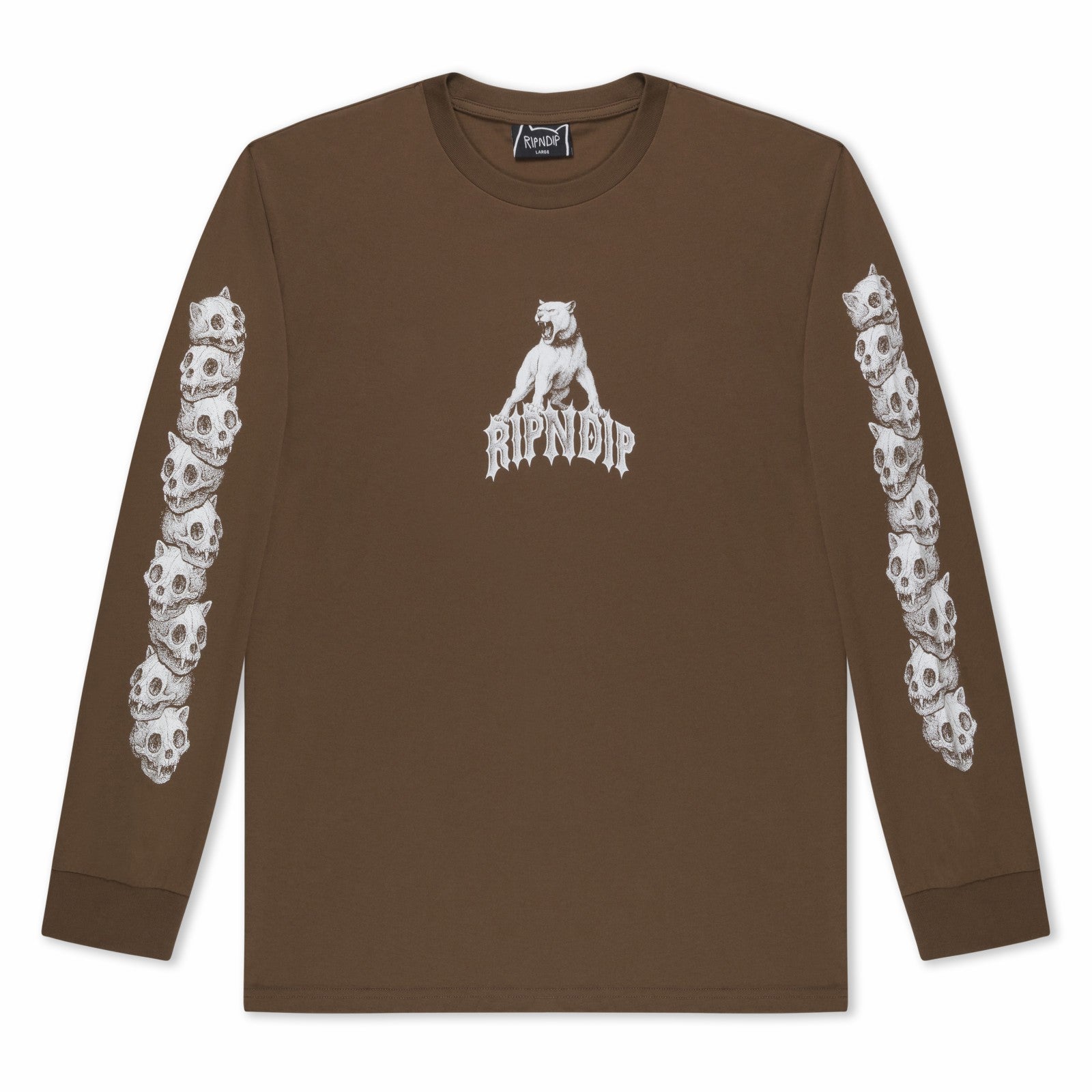 Wasteland Long Sleeve (Brown) - Ripndip
