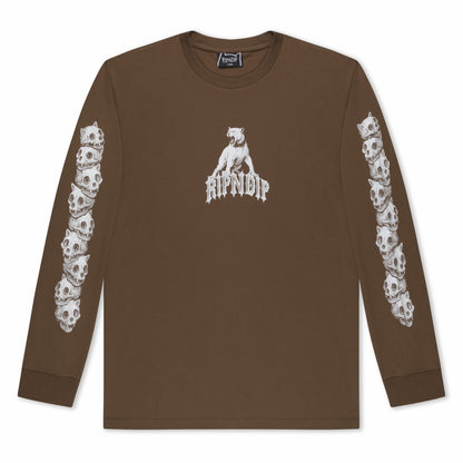 Wasteland Long Sleeve (Brown) - Ripndip