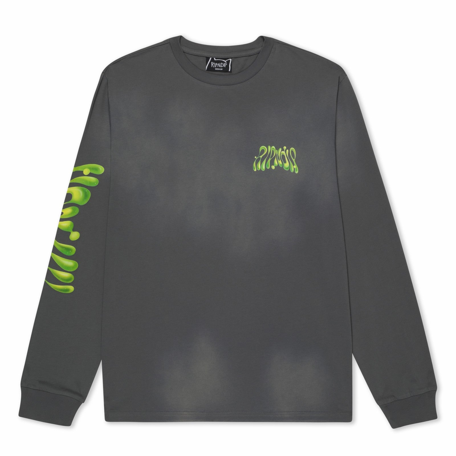 Lava Lamp LS (Charcoal Vintage Wash) - Ripndip