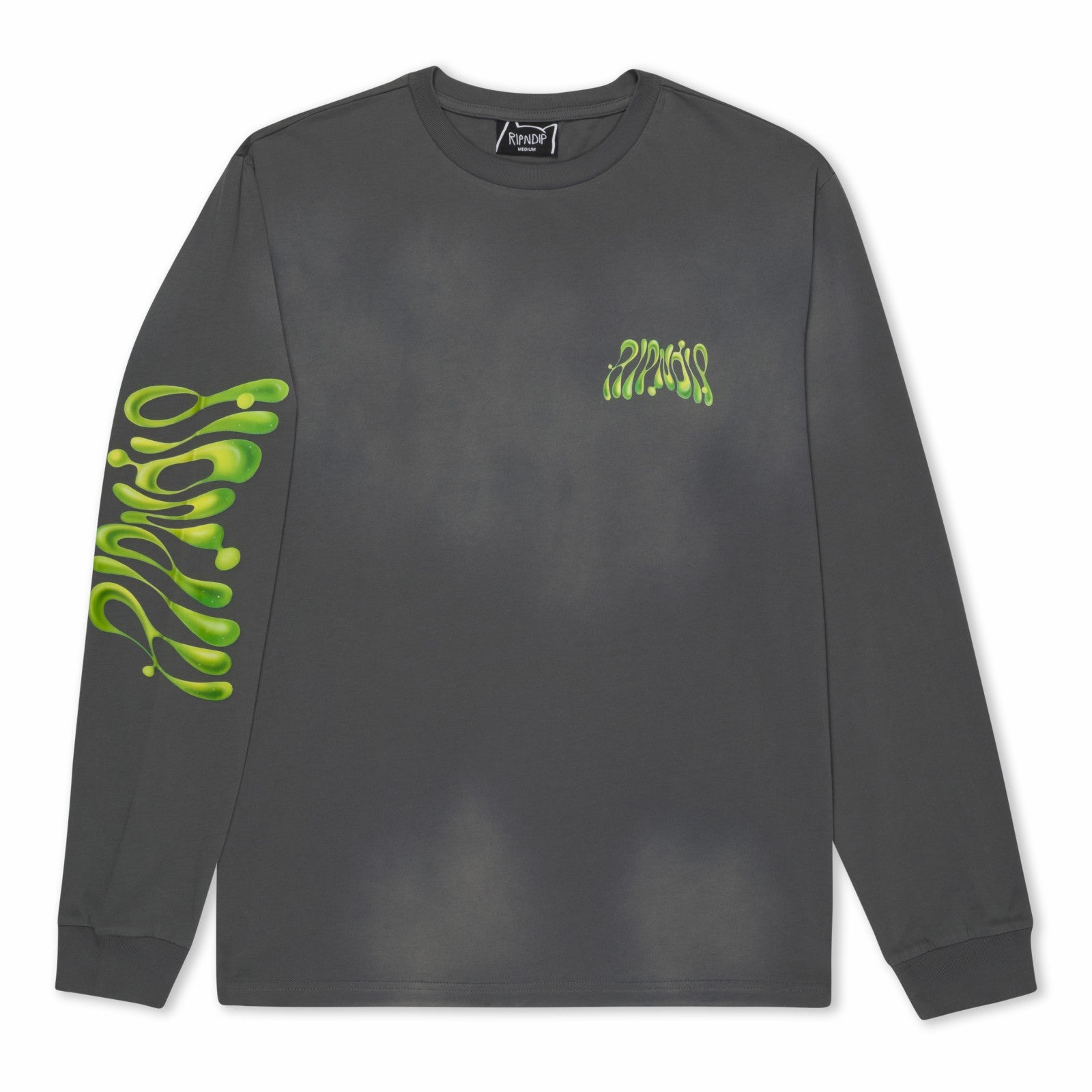 Lava Lamp LS (Charcoal Vintage Wash) - Ripndip