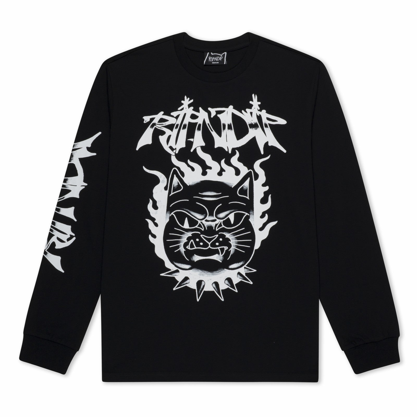 The Happiest Cat LS (Black) - Ripndip