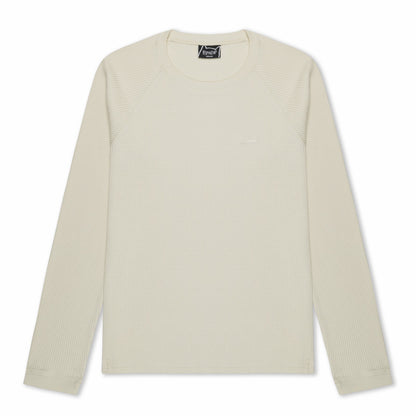 Castanza Waffle Knit Long Sleeve (Off-White) - Ripndip