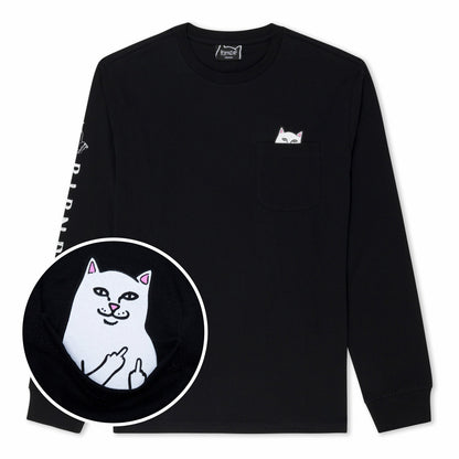 Lord Nermal Pocket L/S (Black) - Ripndip - Ripndip