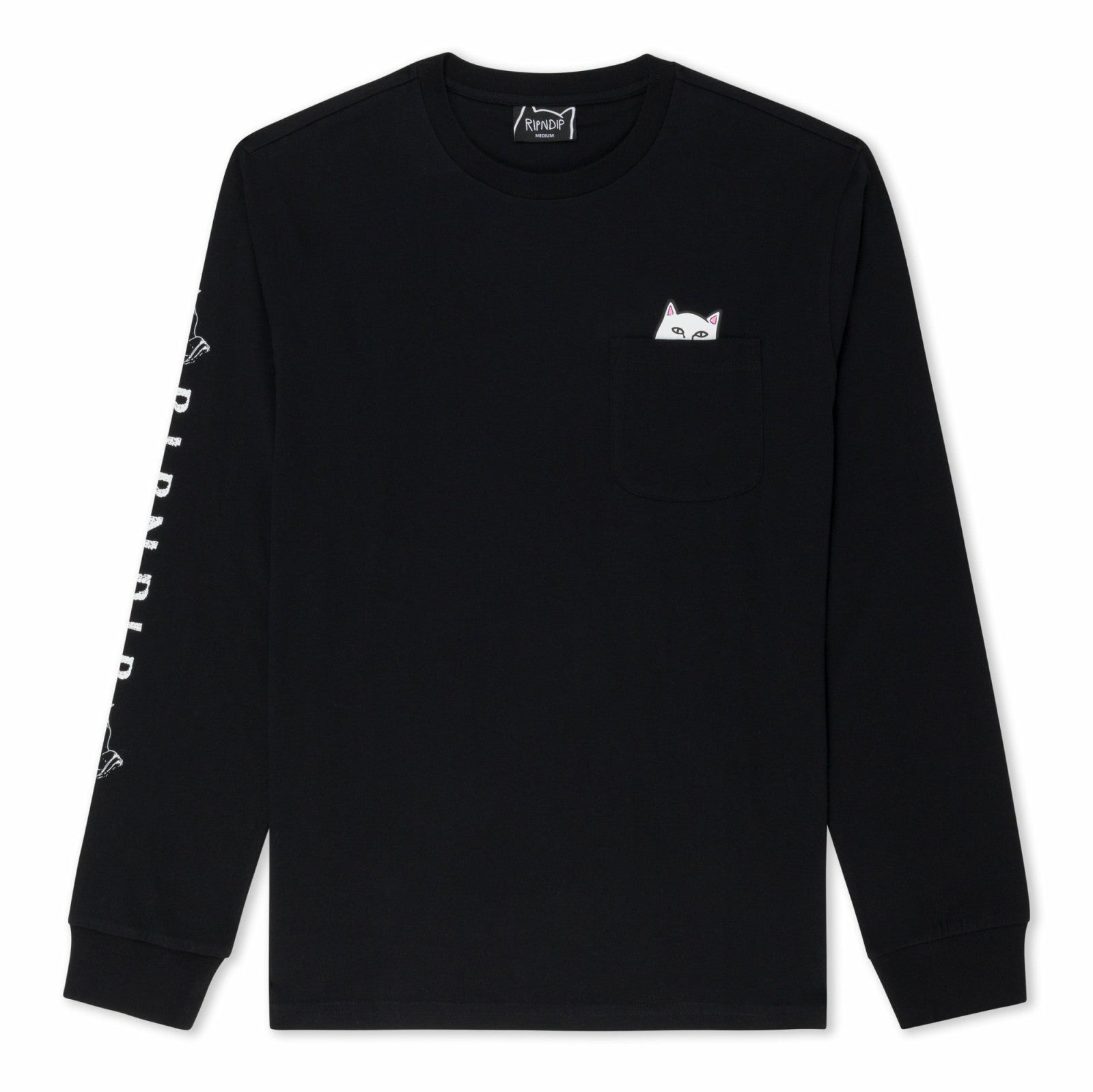 Lord Nermal Pocket L/S (Black) - Ripndip - Ripndip