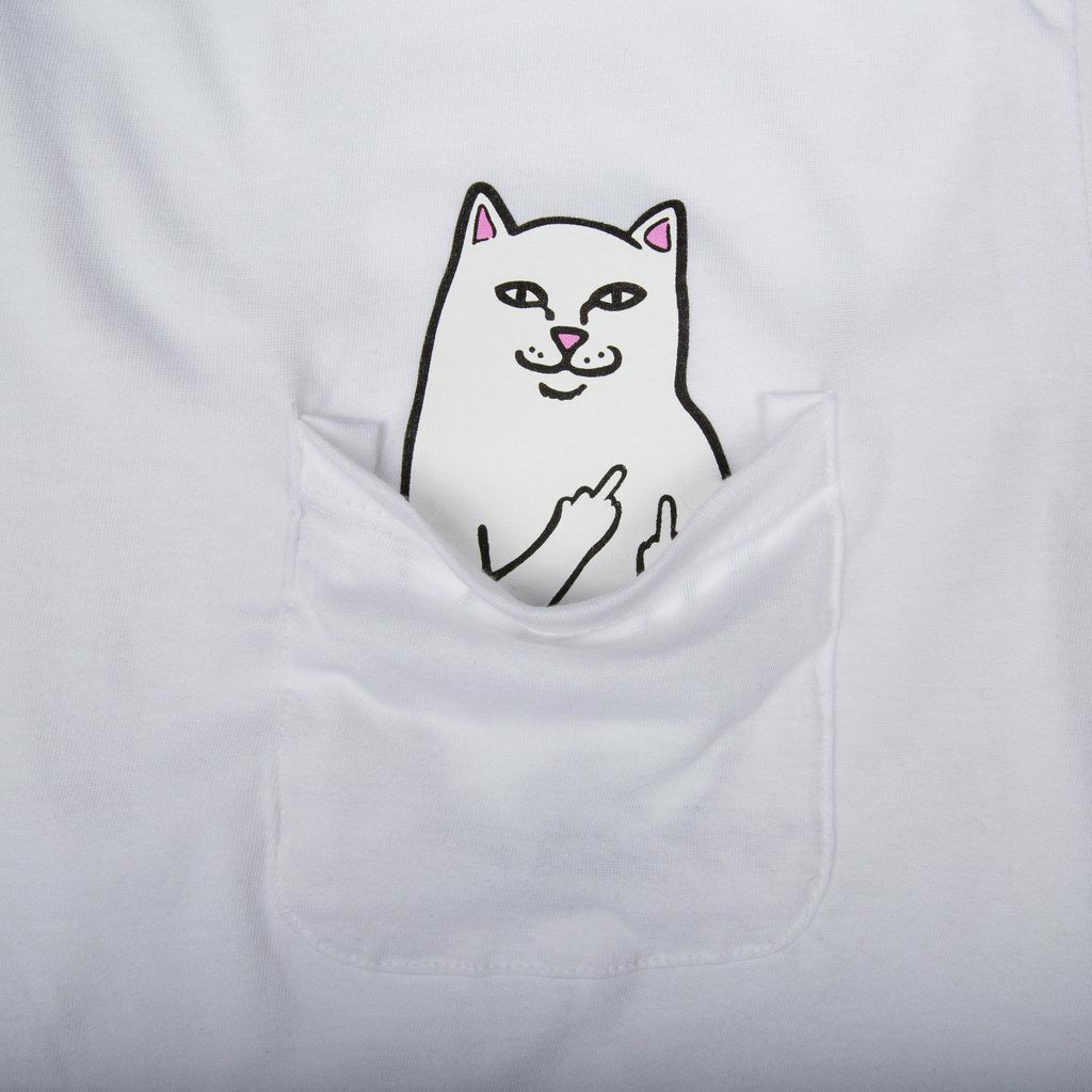 Lord Nermal L/S Pocket Tee (White) - Ripndip