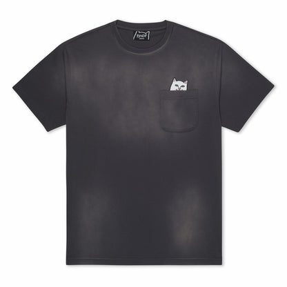 Lord Nermal Pocket Tee (Charcoal Vintage Wash) - Ripndip