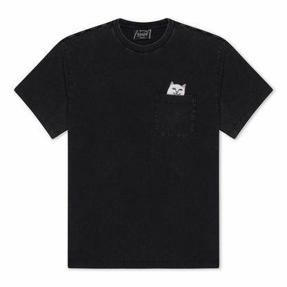 Lord Nermal Pocket Tee (Black Vintage Wash) - Ripndip
