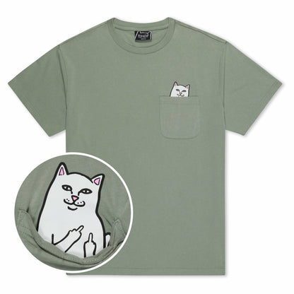 Lord Nermal Pocket Tee (Sage Vintage Wash) - Ripndip