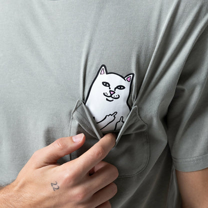 Lord Nermal Pocket Tee (Sage Vintage Wash) - Ripndip