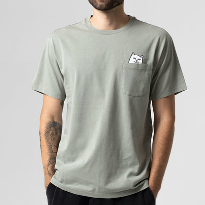 Lord Nermal Pocket Tee (Sage Vintage Wash) - Ripndip