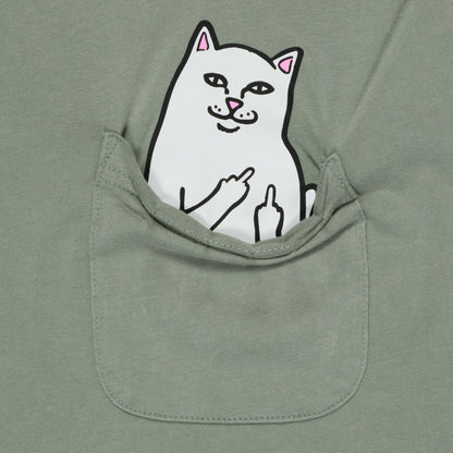 Lord Nermal Pocket Tee (Sage Vintage Wash) - Ripndip